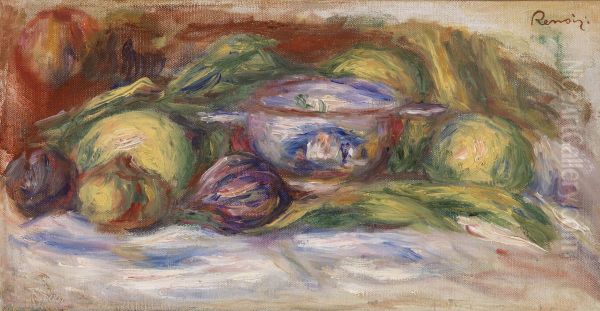Bowl, Figs, and Apples (Ecuelle, figues et pommes) - view 1