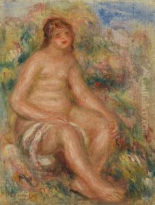 Bather (Baigneuse) by Pierre Auguste Renoir