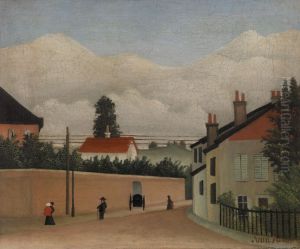 Outskirts of Paris (Environs de Paris) by Henri Julien Rousseau