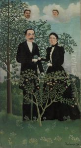 The Past and the Present, or Philosophical Thought (Le Passe et le present, ou Pensee philosophique) by Henri Julien Rousseau