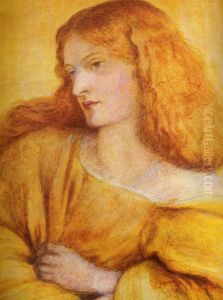 Woman in Yellow by Dante Gabriel Rossetti