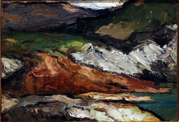 Rocks at the Seashore (Rochers au bord de la mer) - view 1