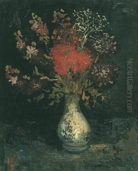 Vase with Flowers - view 1