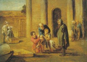 Tobit and the Dead Israelite (after Domenico Fetti) Tobit and the Dead Israelite (after Domenico Fetti)