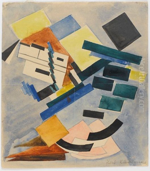 Study for a Suprematist Composition - view 1