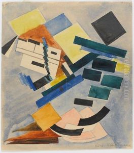 Study for a Suprematist Composition by Olga Rozanova