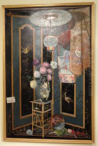 A Japanese Corner by John Haberle