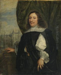 Portrait of David Teniers II by Pieter Thijs