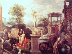 Allegory of the occasion by Frans Francken the Youngerand workshop