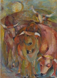 Cattle by Gabrielle Hope
