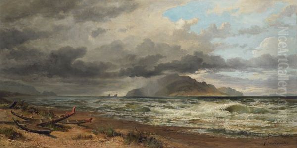 Cook Strait, New Zealand - view 1