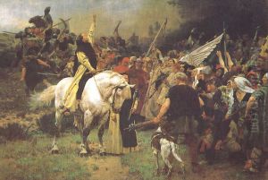 Battle of Worringen, 1288 by Peter Janssen
