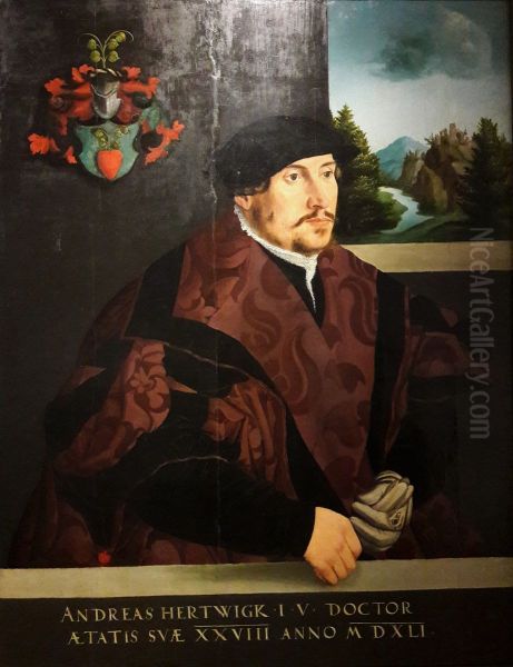 Portrait of Andreas Hertwigk, patrician of Wroclaw. - view 1