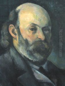 Self Portrait By Paul Cezanne by Paul Cezanne