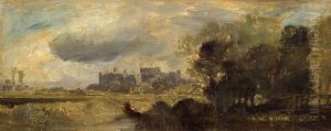 Windsor Castle from the Meadows