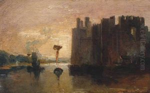 Caernarvon Castle by J. M. W. Turner