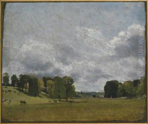 View at Epsom by John Constable