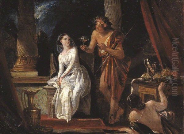 A Scene from Milton's 'Comus' - view 1
