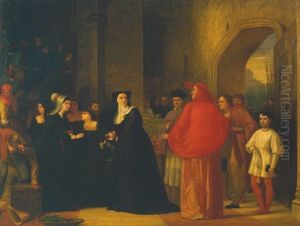 Cardinal Bourchier Urges the Widow of Edward IV to Let her Son out of Sanctuary