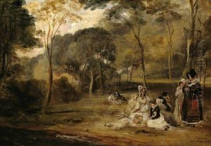 A Picnic by David Wilkie