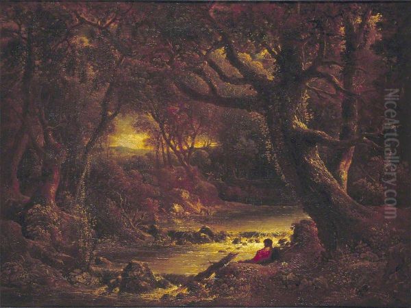 Landscape, with Jacques and the Wounded Stag - view 1