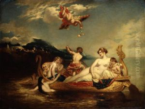 Venus and her Youthful Satellites, replica