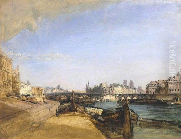 The Pont des Arts, Paris - view 1