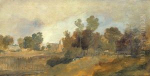 Newark Abbey on the Wey by J. M. W. Turner
