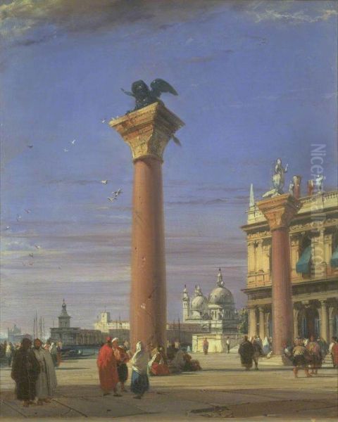 View of the Piazzetta near the Square of St Mark, Venice - view 1
