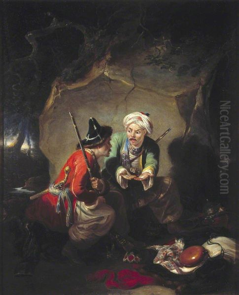 Tartar Robbers Dividing Spoil - view 1
