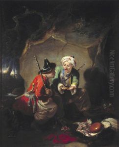 Tartar Robbers Dividing Spoil