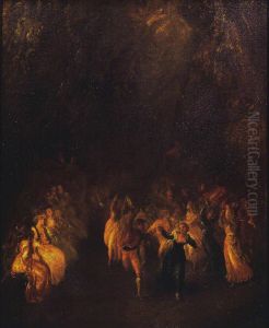A Woodland Dance by Thomas Stothard