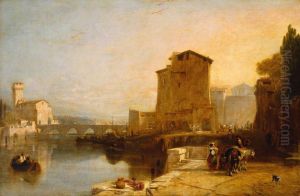 Entrance to Pisa from Leghorn