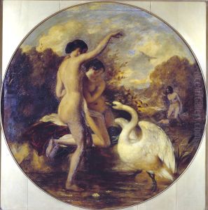 Terpsichore (?) with Putti