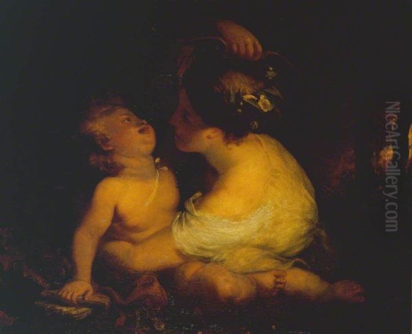 Cupid and Nymph - view 1