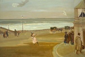 Windy Day at Brighton by Charles Conder
