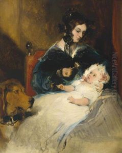 The Duchess of Abercorn and Child The Duchess of Abercorn and Child