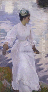 Lady Fishing - Mrs Ormond Lady Fishing - Mrs Ormond