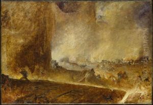 Iron Works, Middlesborough by Alfred William Hunt
