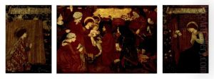 The Annunciation and the Adoration of the Magi by Edward Burne-Jones