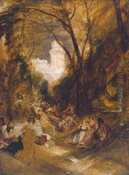 Boccaccio Relating the Tale of the Bird-Cage - view 1
