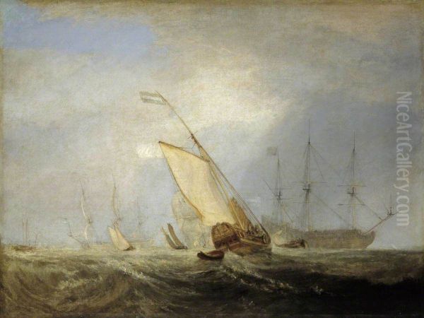 Van Tromp Returning after the Battle off the Dogger Bank - view 1