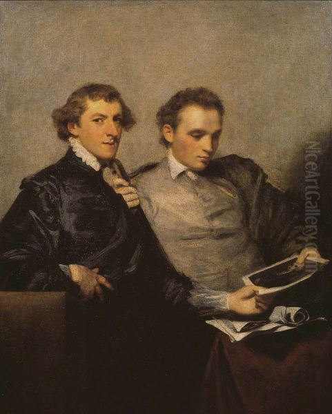 Mr Huddesford and Mr Bampfylde - view 1