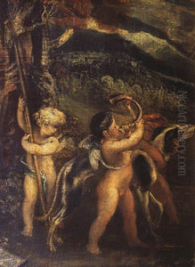 Cupids Preparing for the Chase Cupids Preparing for the Chase