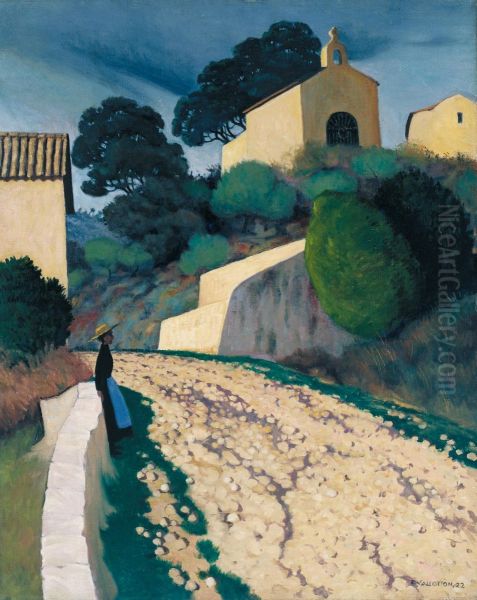 Route a Saint-Paul-de-Vence - view 1