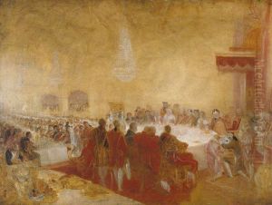 George IV at the Provost's Banquet in the Parliament House, Edinburgh by J. M. W. Turner