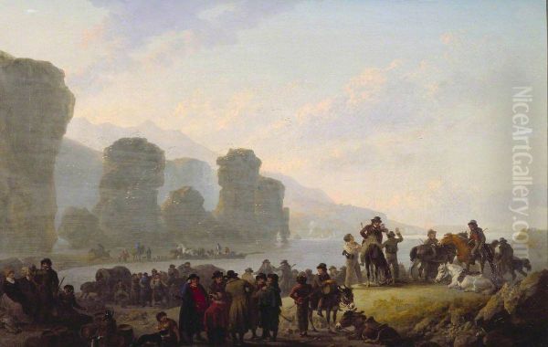 Smugglers on the Irish Coast - view 1