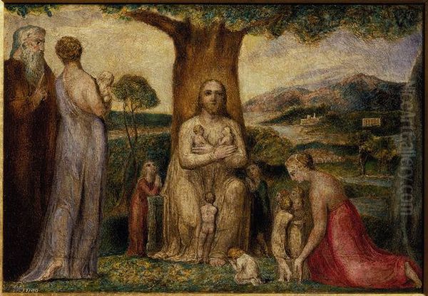 Christ Blessing the Little Children - view 1