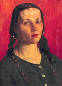 Head of a Woman by John Currie