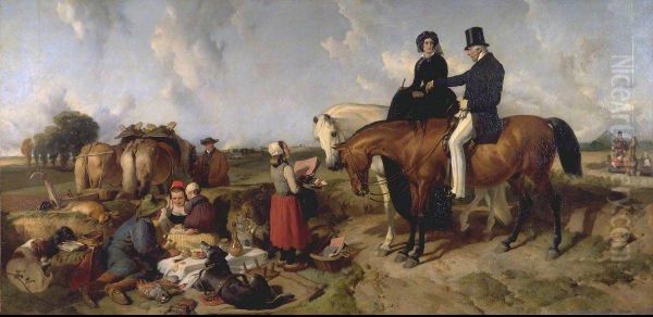 A Dialogue at Waterloo - view 1